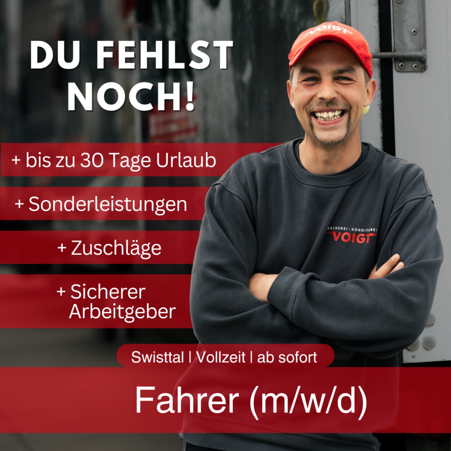 Originale Voigt-Kampagne für Fahrerinnen und Fahrer